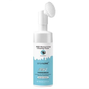 فوم شستشو صورت براش دار شیر سرسان لاو