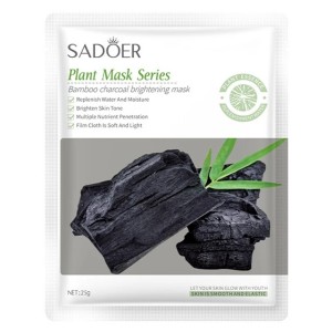 ماسک ورقه ای زغال بامبو مدل سامو Seomou