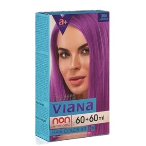کیت رنگ مو یاسی شماره 306 مدل ویانا