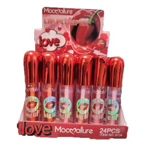 حجم دهنده و برق لب مدل Mocallure