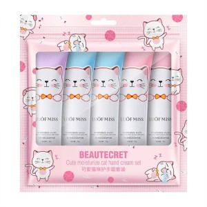 کرم دست مرطوب کننده و نرم کننده گربه ای لوفمیس - پک 5 عددی