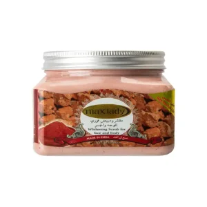اسکراب لایه بردار و سفید کننده پوست مکس لیدی با عصاره خاک رس مراکشی
