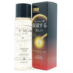 تونر پاک کننده صورت هیالورونیک اسید طلا مدل جومتام - JOMTAM