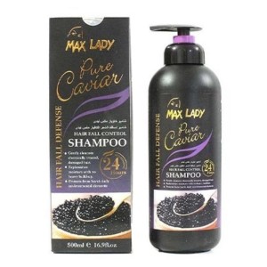 شامپو خاویار ضد ریزش مو مدل مکس لیدی