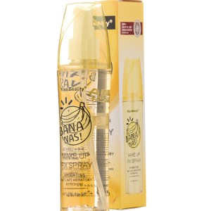 اسپری فیکس آرایش صورت مدل موز حجم 150 میل کیس بیوتی