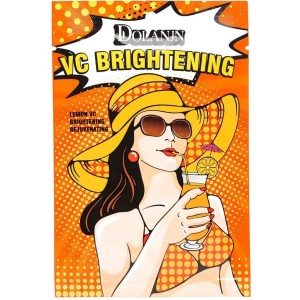 ماسک ورقه ای صورت ویتامین سی طرح باربی برند DOLANJN