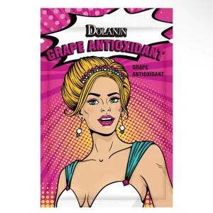 ماسک ورقه ای صورت آنتی اکسیدان انگور طرح باربی برند DOLANJN