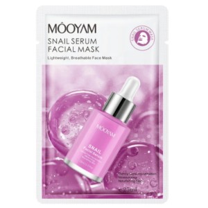 ماسک ورقه ای صورت سرم حلزون مدل Mooyam