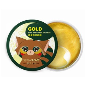 ماسک زیر چشم طلا مدل سرسان لاو بسته 60 عددی