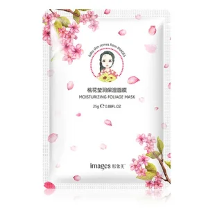 ماسک ورقه ای صورت شاخ و برگ شکوفه گیلاس مدل ایمیجز