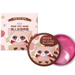 ماسک زیر چشم گل رز مدل سرسان لاو