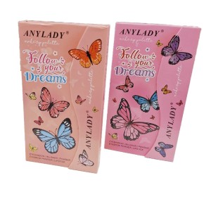 پالت سایه آنی لیدی (Any Lady) طرح پروانه