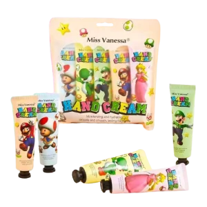 کرم دست نرم کننده و مرطوب کننده مدل سوپر ماریو (بسته 5 عددی)