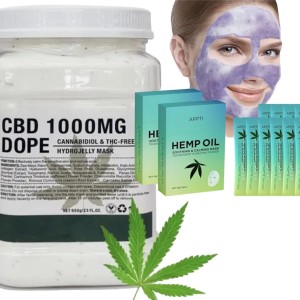 ماسک هیدروژلی 650 گرمی روغن شاهدانه (CBD 1000MG Dope) دکتر مینایر