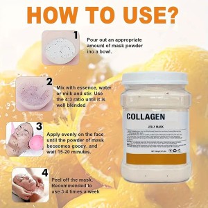 ماسک هیدروژلی 650 گرمی کلاژن (Collagen) مدل دکتر مینایر