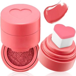 رژگونه استامپی طرح قلب مدل Essense