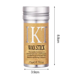 اناداندازه و سایز وزگیر استیکی مو مدل IKT (آی کی تی) - Wax Stick حجم 75 گرم