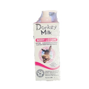 لوسیون بدن شیر الاغ پمپی (مدل صورتی) حجم 400 میل