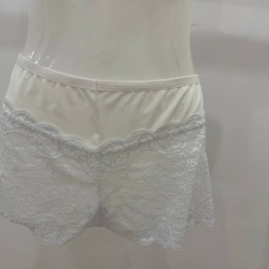 شورت فانتزی سفید