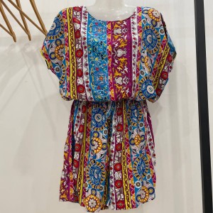 کراپ و شلوارک نخی