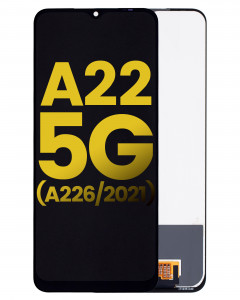 تاچ و ال سی دی سامسونگ آ 22 (5G) | LCD SAMSUNG A22 (5G) - A226 بدون فریم اورجینال شرکتی (امکان تعویض در منزل یا محل کار شما)