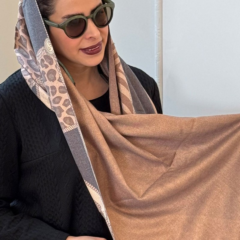 شال ژاکارد طرحدار