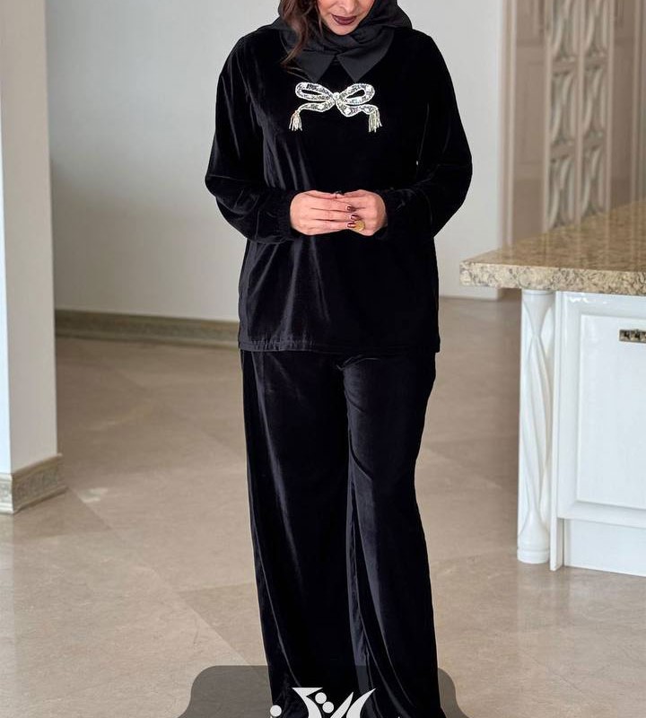 ست بلوز شلوار مخمل