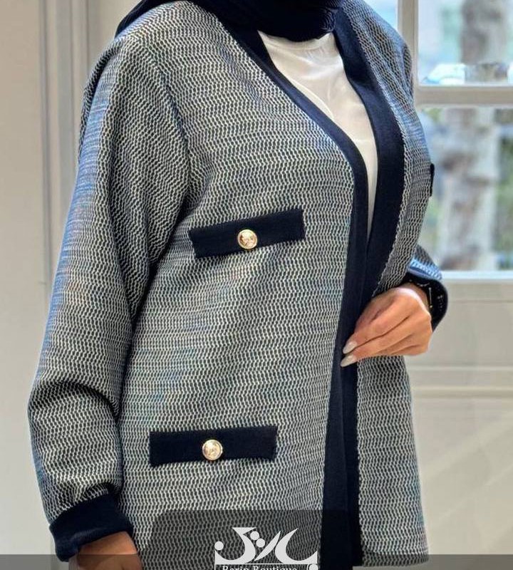 ژاکت سوییت سر استین کش بافت