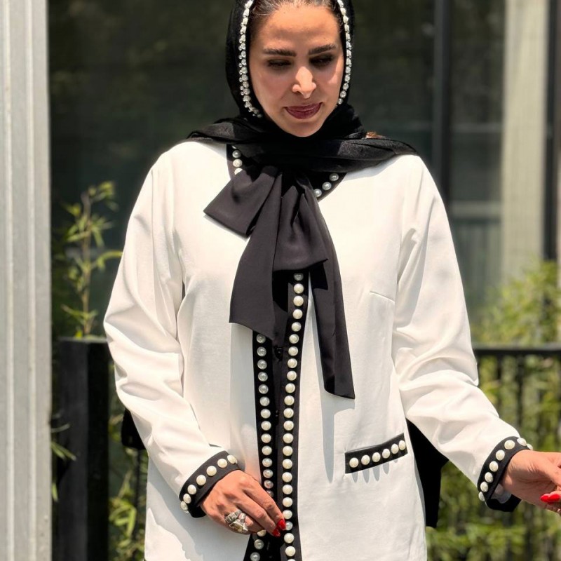 تاپ و کت مرواریدی