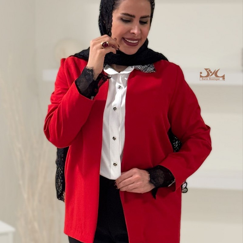 کت زنانه کرپ