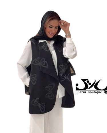 وست ژاکارد مشکی