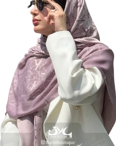 روسری ابریشم دو رو