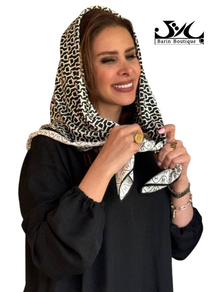 روسری زنانه طرح هرمس