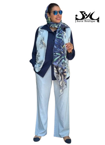 ست  زنانه3تکه نیلوفر