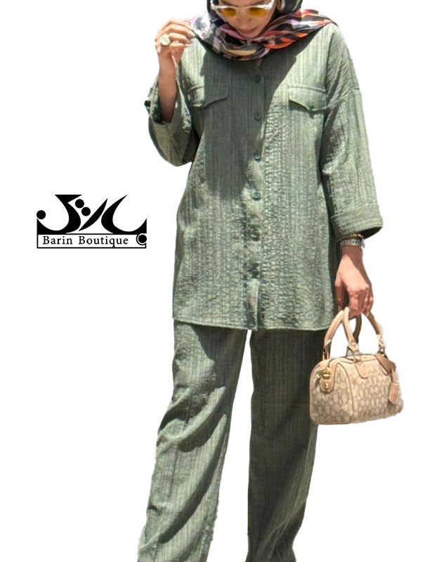 ست بلوز شلوار نخی  راشل