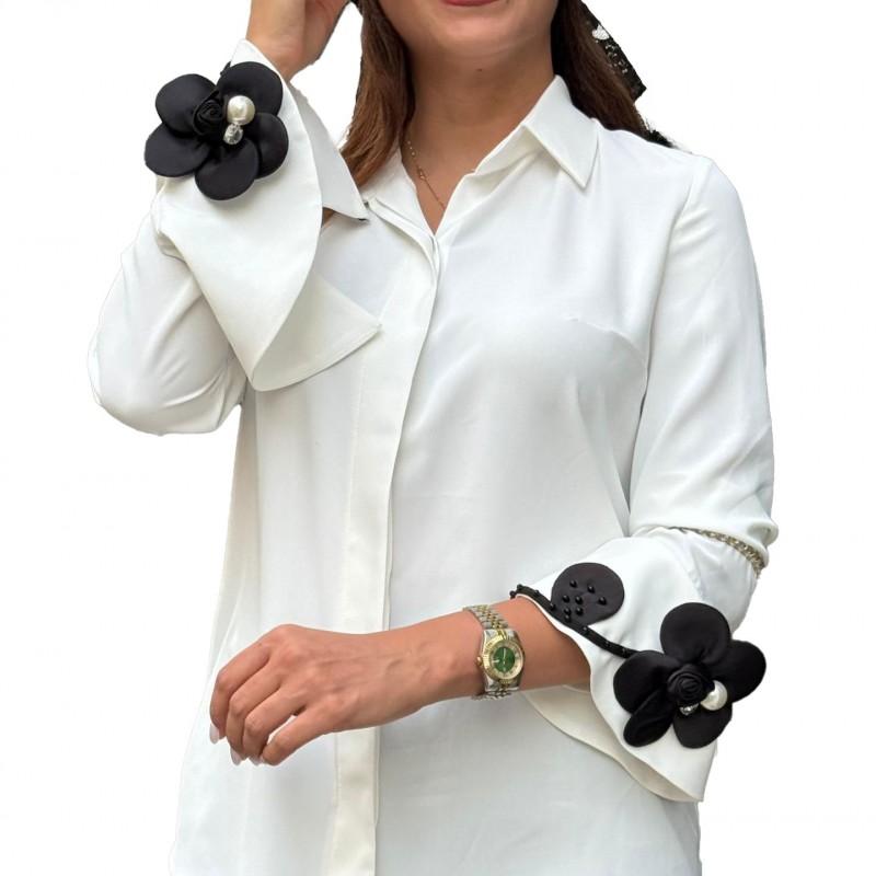 شومیز گل ارکیده