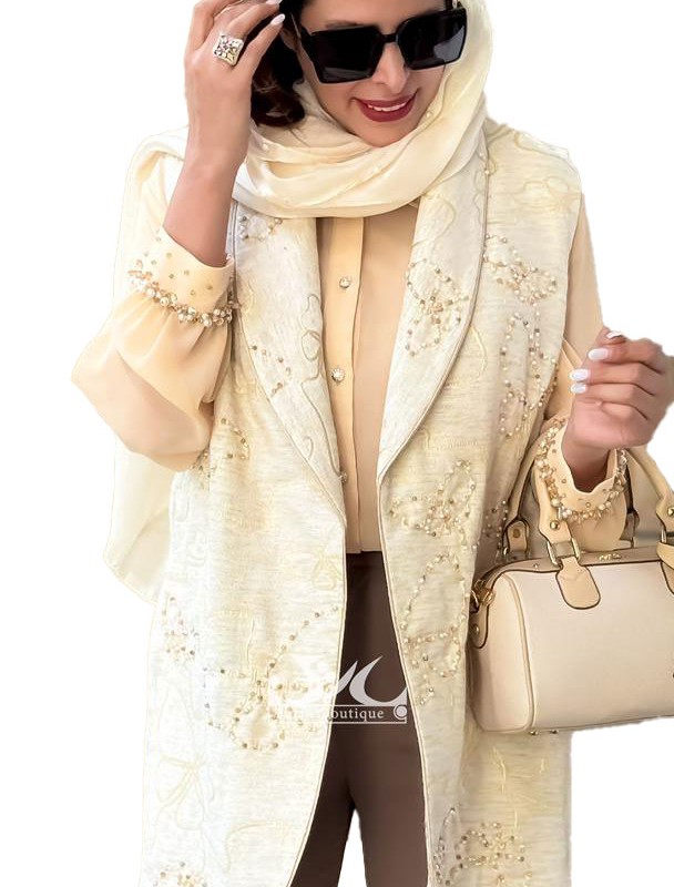 وست زنانه ژاکارد کارشده