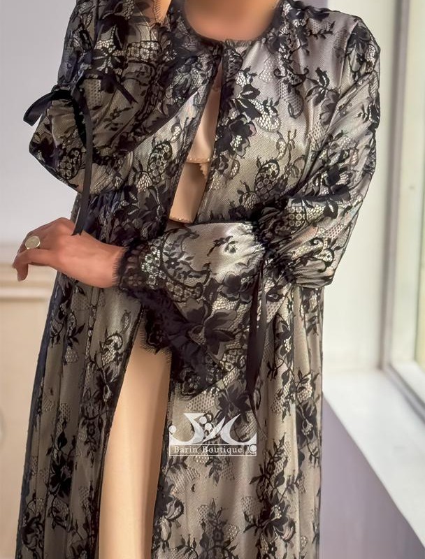 مانتو عبایی دانتل