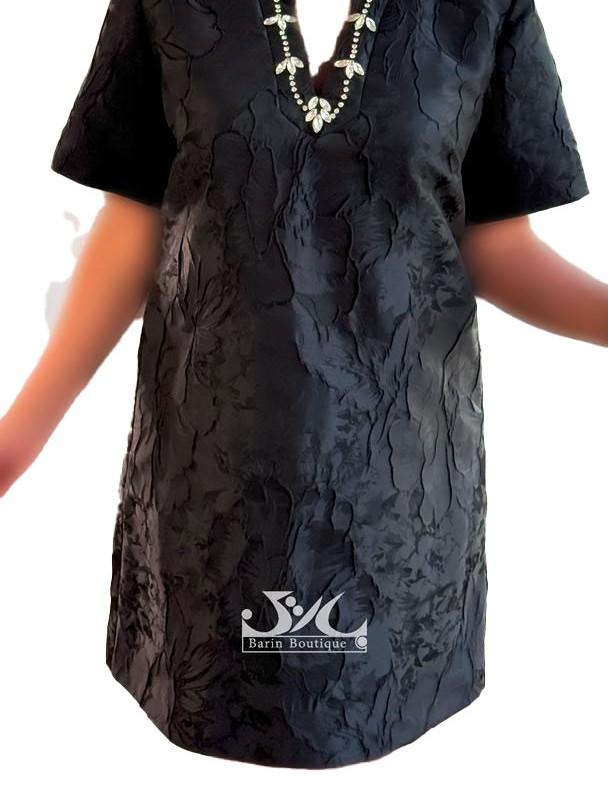 پیراهن مجلسی ژاکارد طرحدار