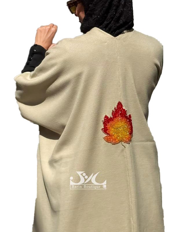 پانچو بافت مدل برگا