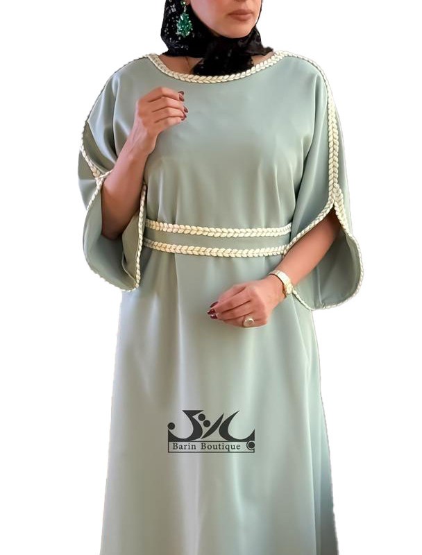 پیراهن مجلسی آستین هلال