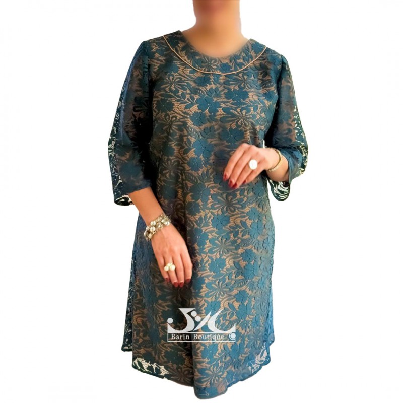 پیراهن مجلسی  گیپور کله غازی