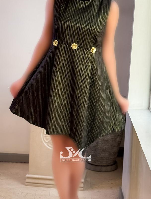 پیراهن زنانه کمر گل