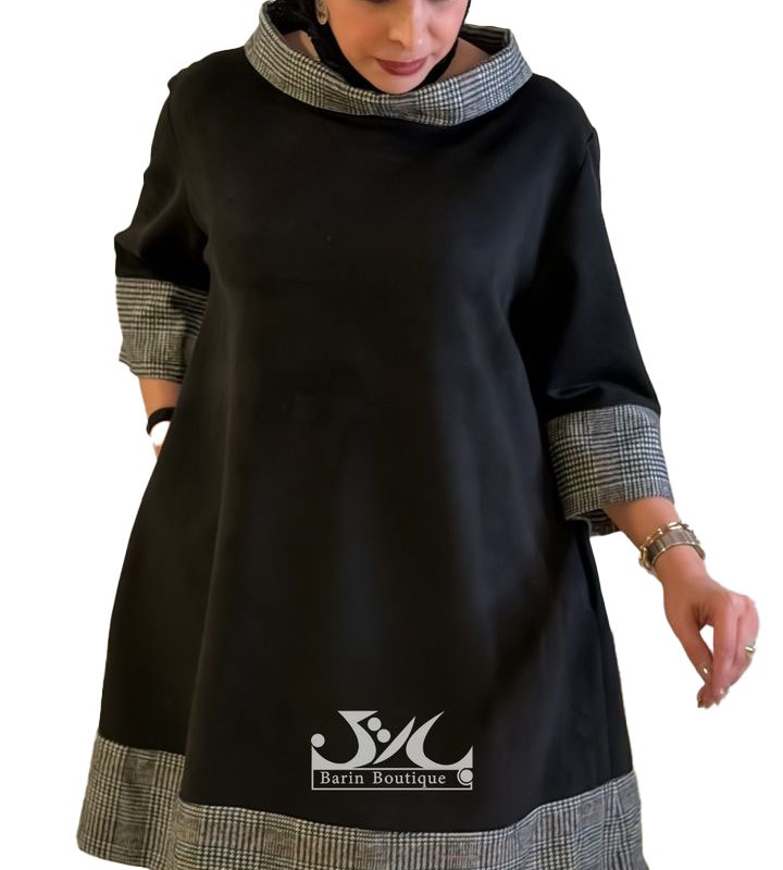 پیراهن زنانه سوییت و چهارخونه