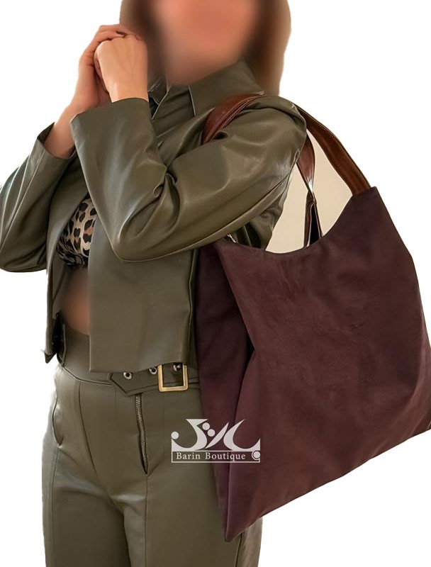 کیف ساکی جیر دکمه دار