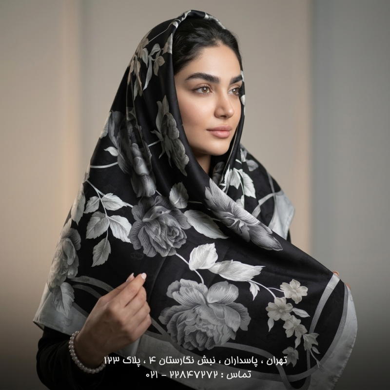 روسری وارداتی تمام ابریشم