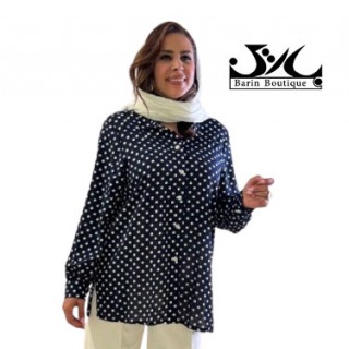 شومیز خال خال