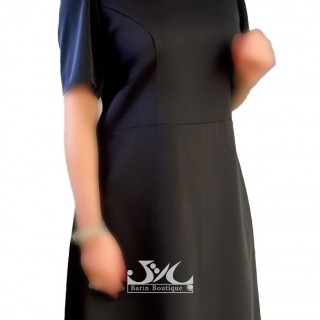 پیراهن مجلسی  سرشانه کار شده