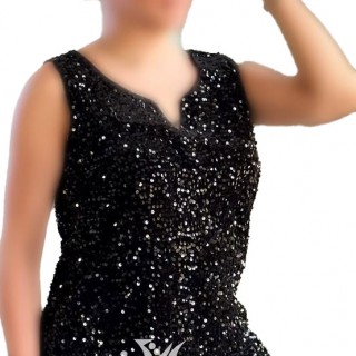 تاپ زنانه پولکی