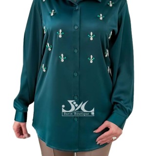 شومیز مجلسی سنگدوزی